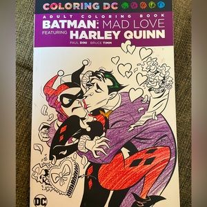 Batman: Mad Love Adult Coloring book